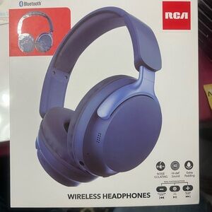 RCA Wireless Headphones - Blue